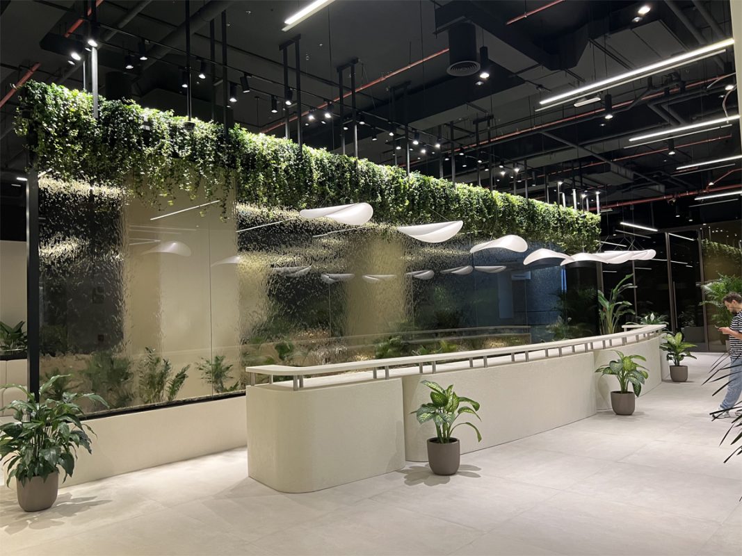 Glass Water Fall